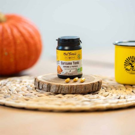 Cúrcuma ecológica Meltonic - 60 cápsulas