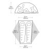 Tente de randonnée Big Agnes Copper Spur UL2 - 2 personnes