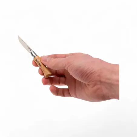 Coltello Opinel n°3 - Tradition 4cm - Inox, faggio