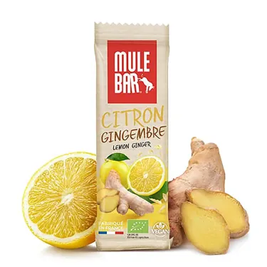 Mulebar Energy Bar - Ginger, Lemon