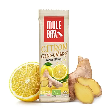 Barre énergétique Mulebar - Gingembre, citron