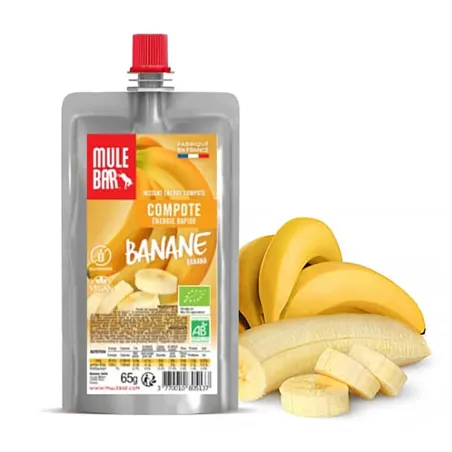 Organic & Vegan Energy Compote 65g: Banana