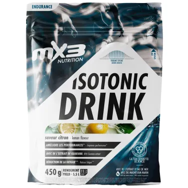 Isotone drank kort - MX3 Endurance - Citroen, Guarana
