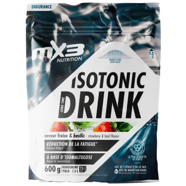Isotoninen juoma pitkä - MX3 Endurance - Mansikka, basilika