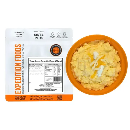 Dreierlei-Käse-Rührei - 450kcal