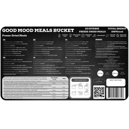 Seaux 7 jours - Good Mood Meals