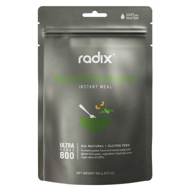 Vegetarisk pasta med pesto - Stor portion