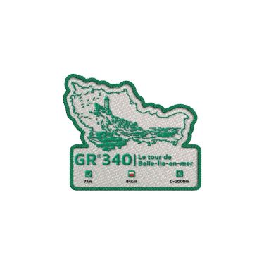 Écusson GR®340 Le tour de Belle-Île-en-Mer