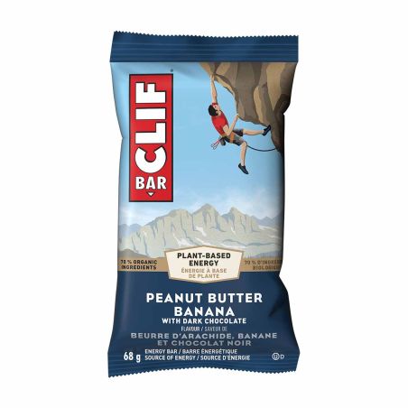Energibar Clif Bar - Jordnötssmör, banan och mörk choklad
