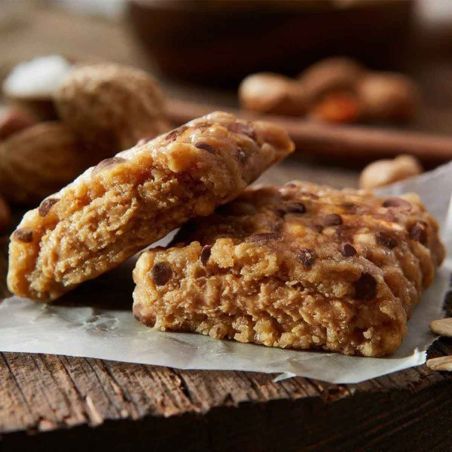 Energieriegel Clif Bar gefüllt mit Erdnussbutter - Schokostückchen