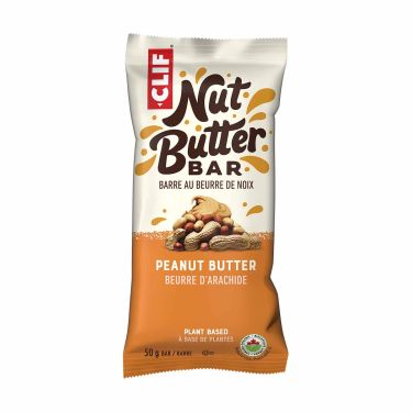 Energieriegel Clif Bar gefüllt mit Erdnussbutter