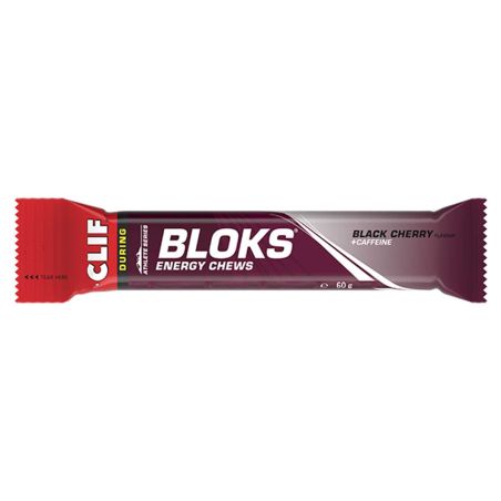 Gomas energéticas Clif Blocks - Cereja preta
