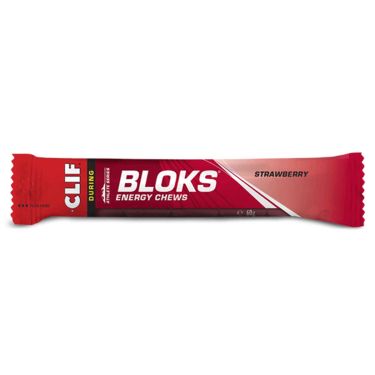Gomas energéticas Clif Blocks - Morango