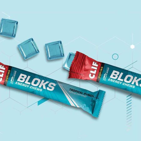 Gomme energetiche Clif Blocks - Frutti tropicali