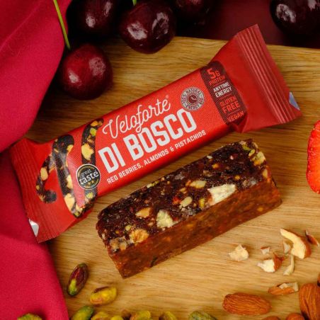 Energieriegel Veloforte Di Bosco - Rote Beeren, Mandeln, Pistazien