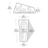 Tente de randonnée Big Agnes Tiger Wall UL1 - 1 place