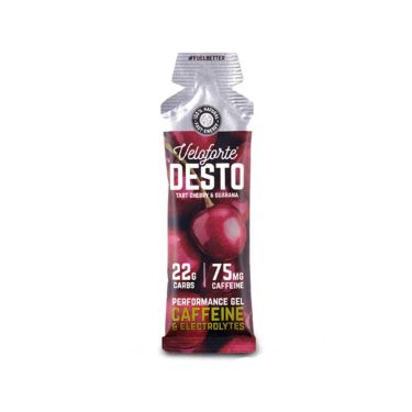 Żel energetyczny Veloforte Desto - Wiśnie, guarana