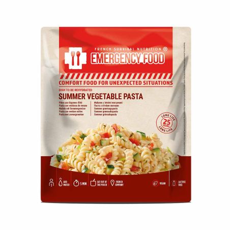 Pasta med sommergrøntsager - 25 år
