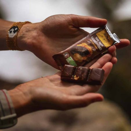 Økologisk energibar Meltonic - Honning, jordnødder, chokolade