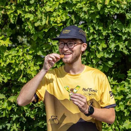 Ekologiczny baton energetyczny słony Meltonic - Miód, pistacje, fleur de sel z Guérande