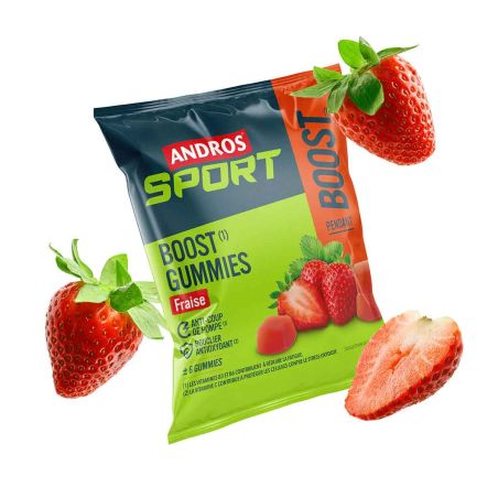 Gommes énergétiques Andros Sport - Fraise