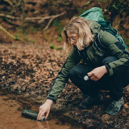 Cantimplora filtrante BeFree Katadyn AC - 1 L - Negro