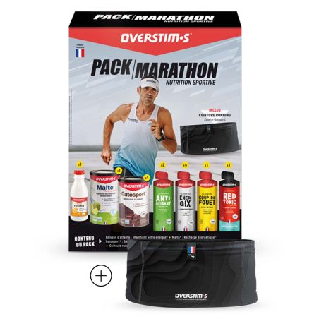 Pack de nutrição para Maratona - Overstims