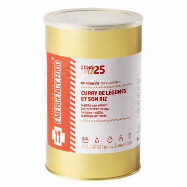 Caril de legumes com arroz - 27 anos