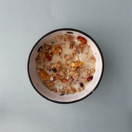 Granola met banaan