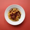 Vegan bolognese pasta