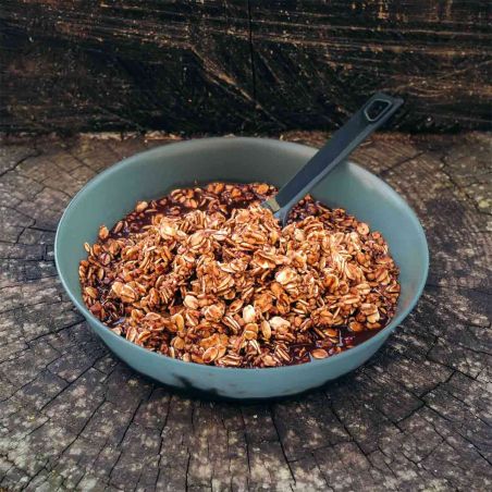 Porridge al cioccolato fondente