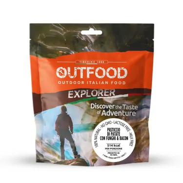 Purée de pommes de terre aux cèpes et au bacon