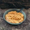 Polenta mit Steinpilzen und Speck