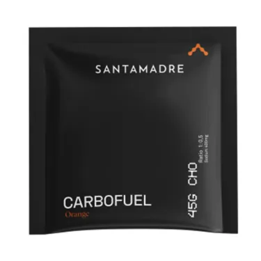 Energidryck Santa Madre Carbofuel 45CHO - Apelsin - Stick 52 g