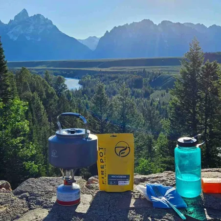 Macaroni with mixed vegetables
