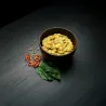 Couscous mit Linsen und Spinat