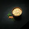 Nudeln in Sahnesauce mit Lachs