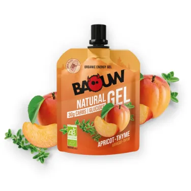 Økologisk energigel Baouw - Abrikos, timian