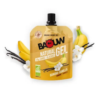 Gel energético Baouw - Banana, baunilha