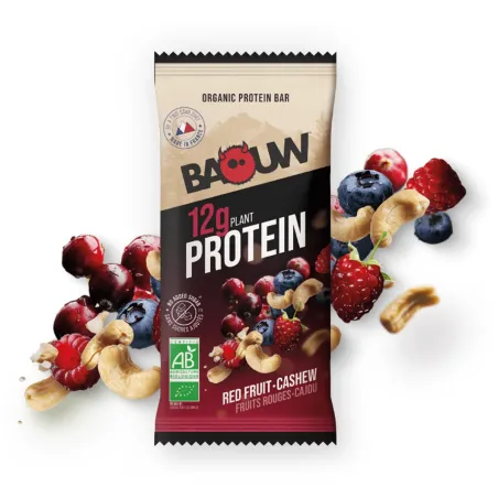 Bio-Proteinriegel Baouw - Rote Früchte und Cashew