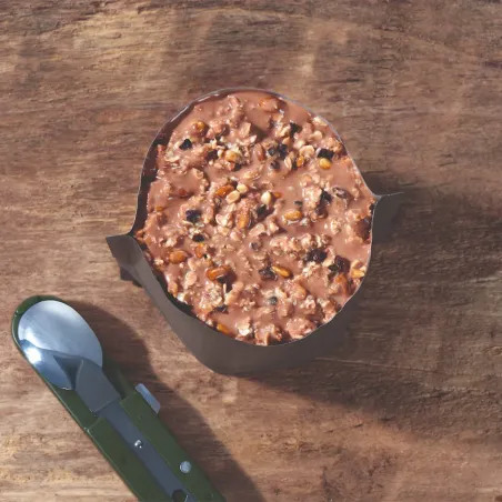 Porridge au chocolat