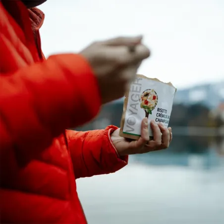 Risotto crémeux aux champignons