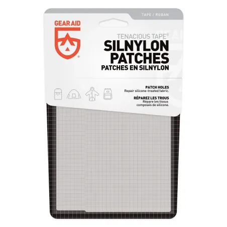Rustines Gear Aid pour tissu enduit de silicone