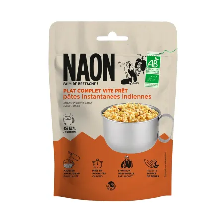 Indiase biologische pasta