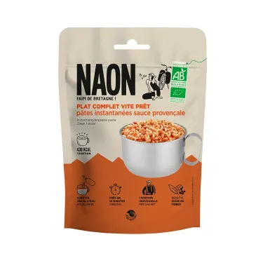 Organic pasta with Provençal sauce