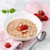 Müsli mit Erdbeeren