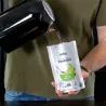 Gepuffter Reis mit Apfel und Zimt