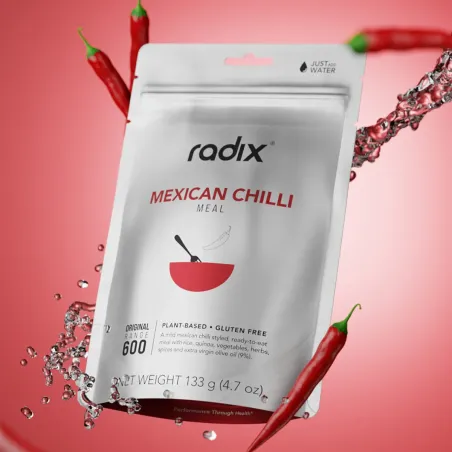 Chili messicano vegetariano con riso