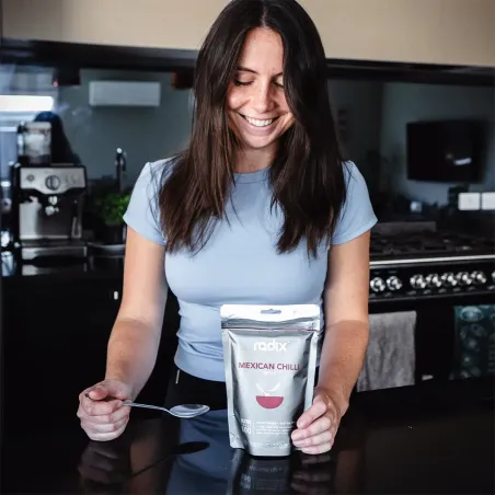 Chili mexicain végétarien et riz - Grand format