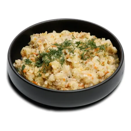 Potatoes in Sauce with Minced Meat